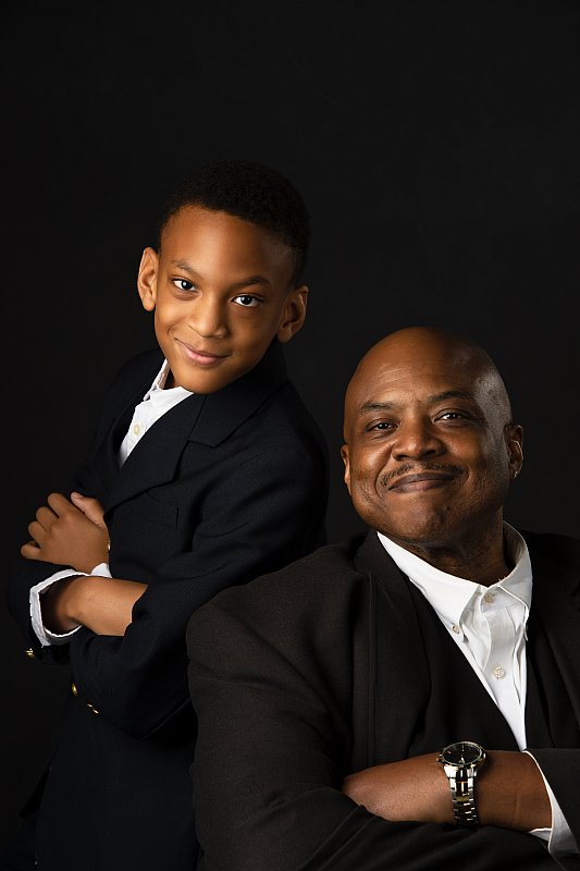 Father and Son Portrait Severn Maryland I-WItness Photography, LLC